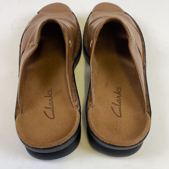 Clarks Structured size 6M mule sandals A3 - Picture 5 of 7